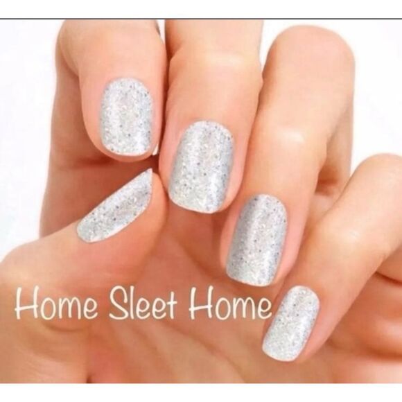 Home Sleet Home   Color Street Pink Glitter Press-On Nails/Home Sleet Home - Picture 3 of 16
